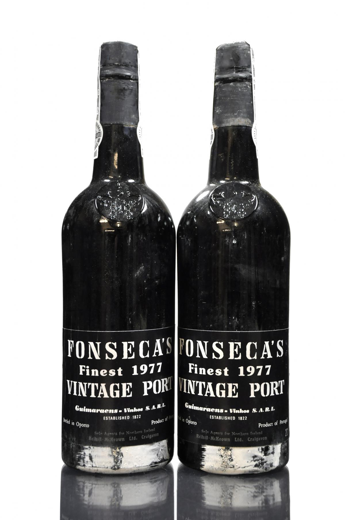 2 x Fonsecas 1977 Vintage Port