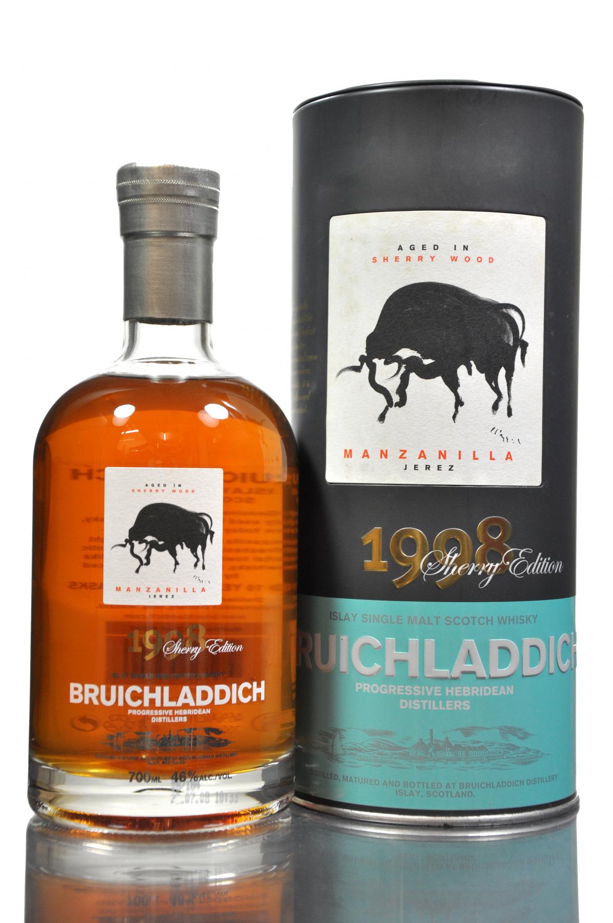 Bruichladdich 1998 - Manzanilla