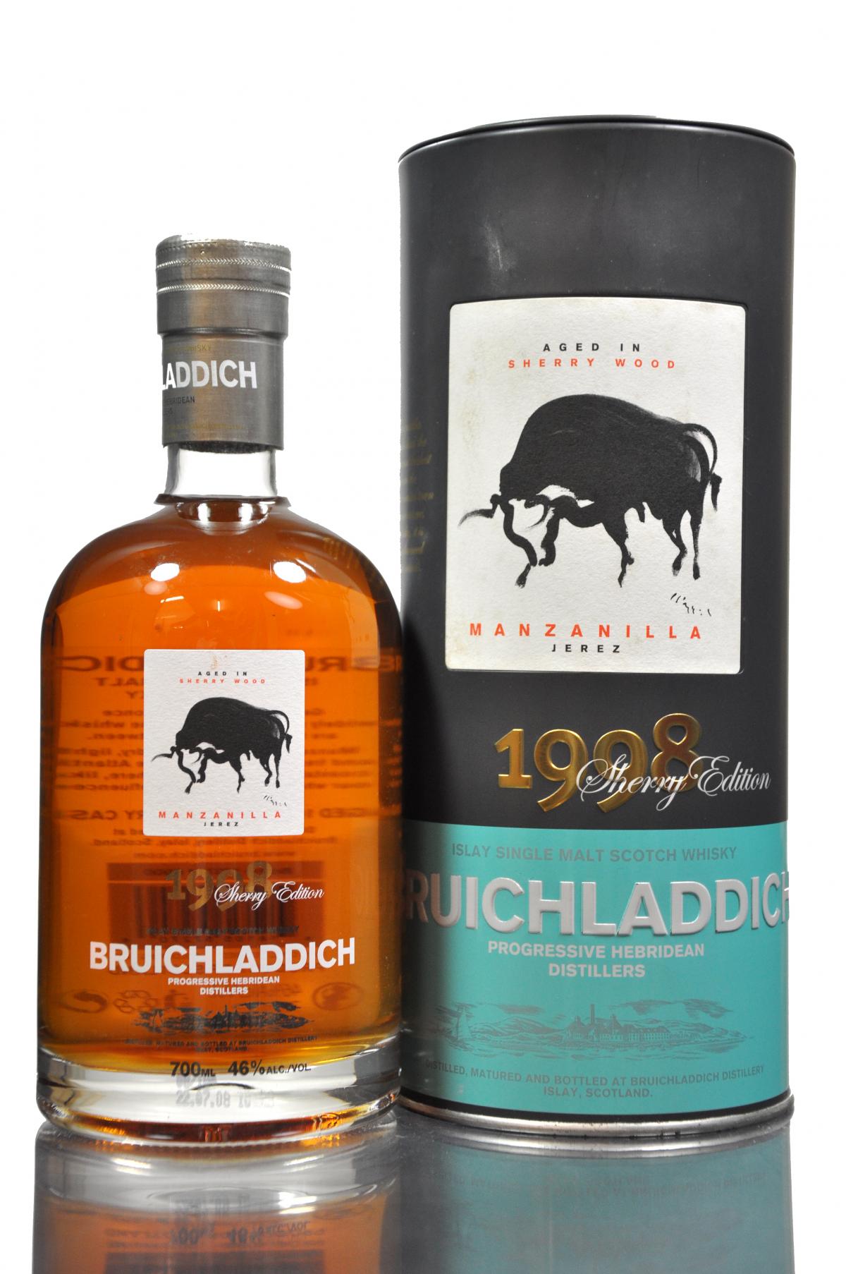 Bruichladdich 1998 - Manzanilla