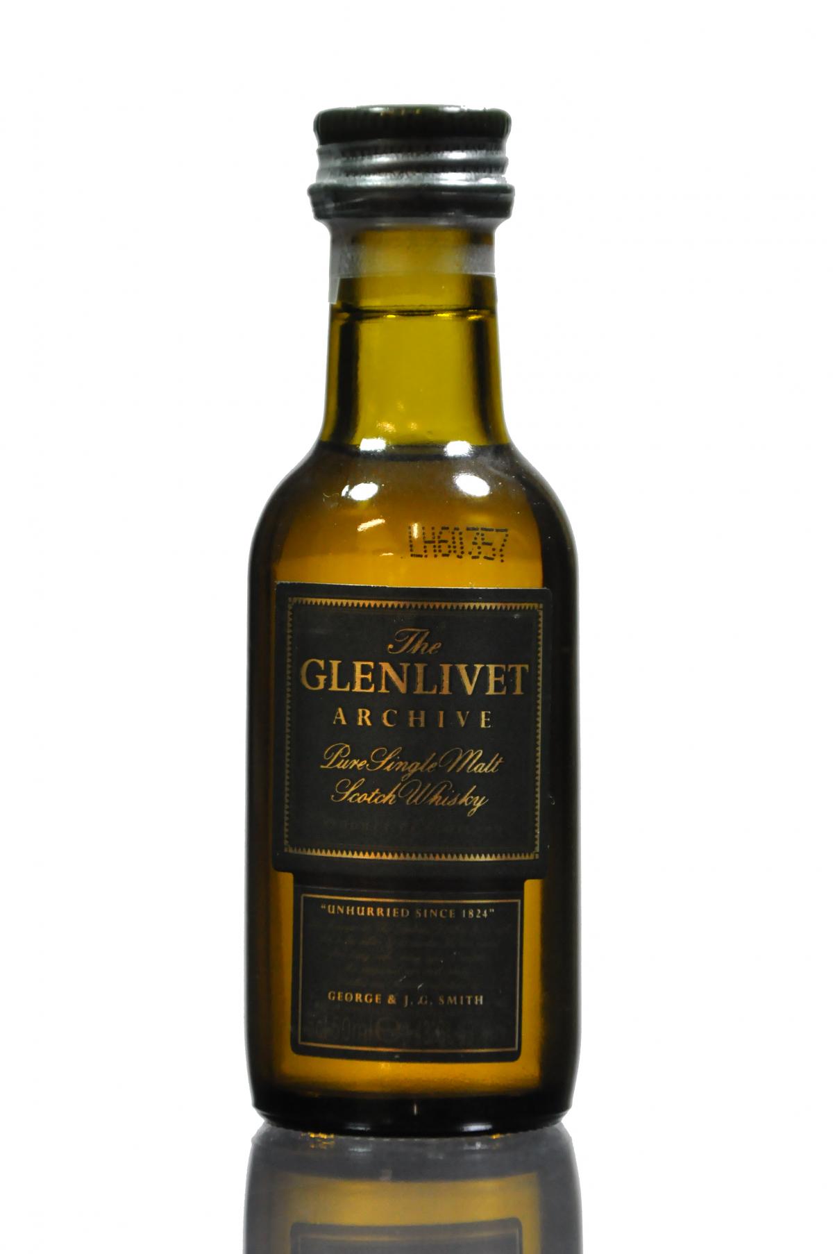 Glenlivet Archive Miniature