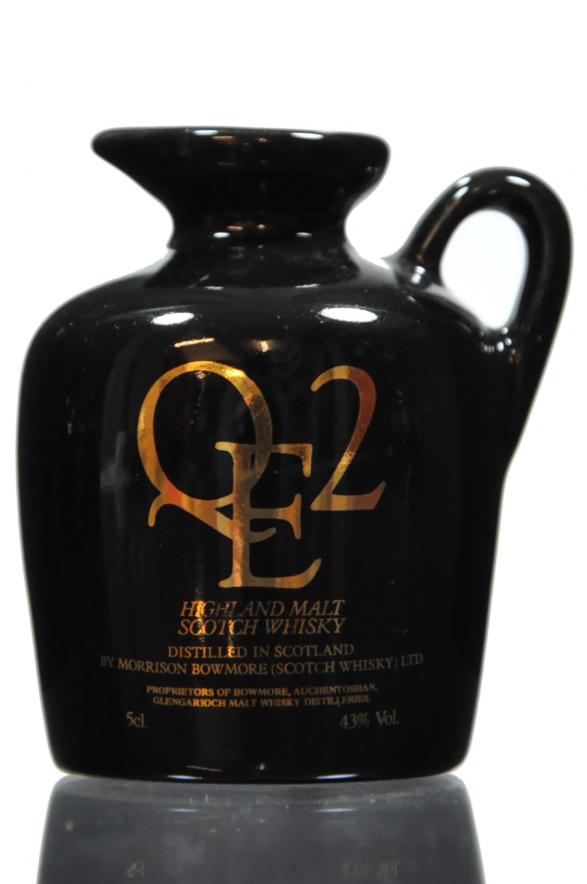 Morrison Bowmore QE2 Ceramic Miniature