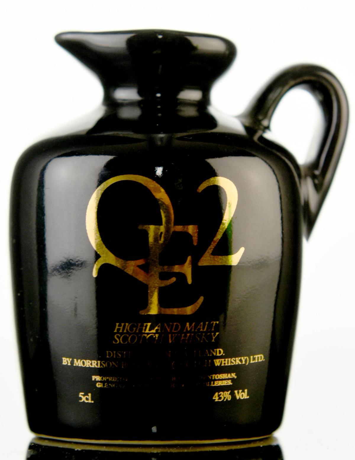 Morrison Bowmore QE2 Ceramic Miniature