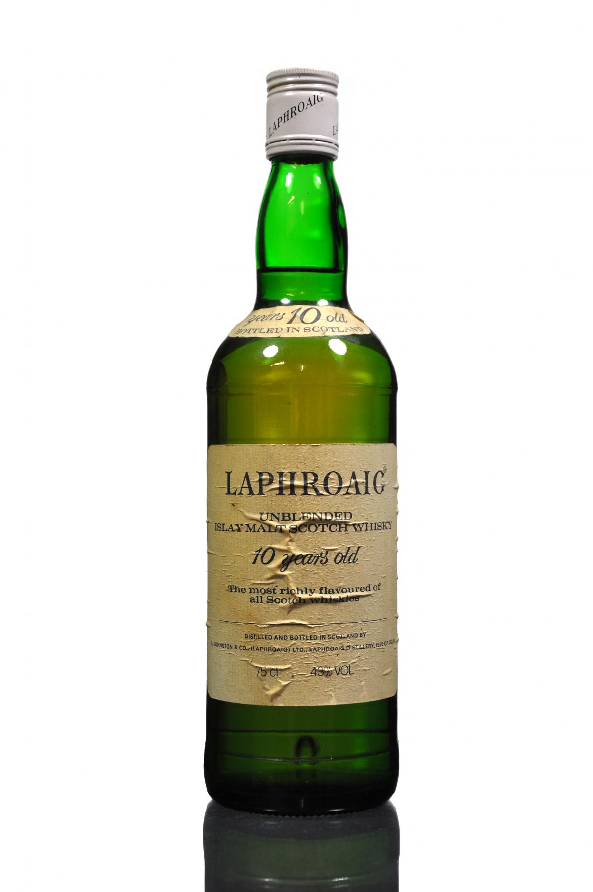 Laphroaig 10 Year Old - 1980s