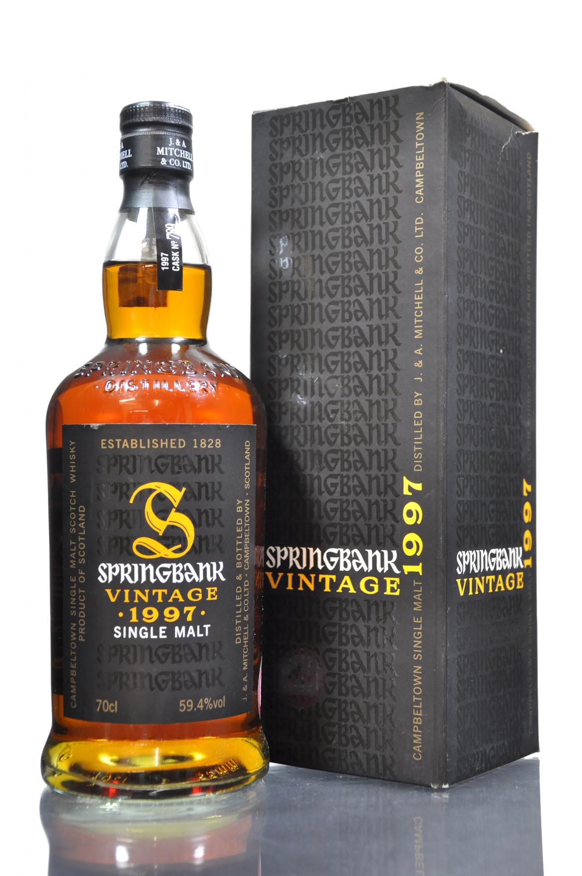Springbank 1997-2008 - Exclusively For Oddbins - Single Cask 789