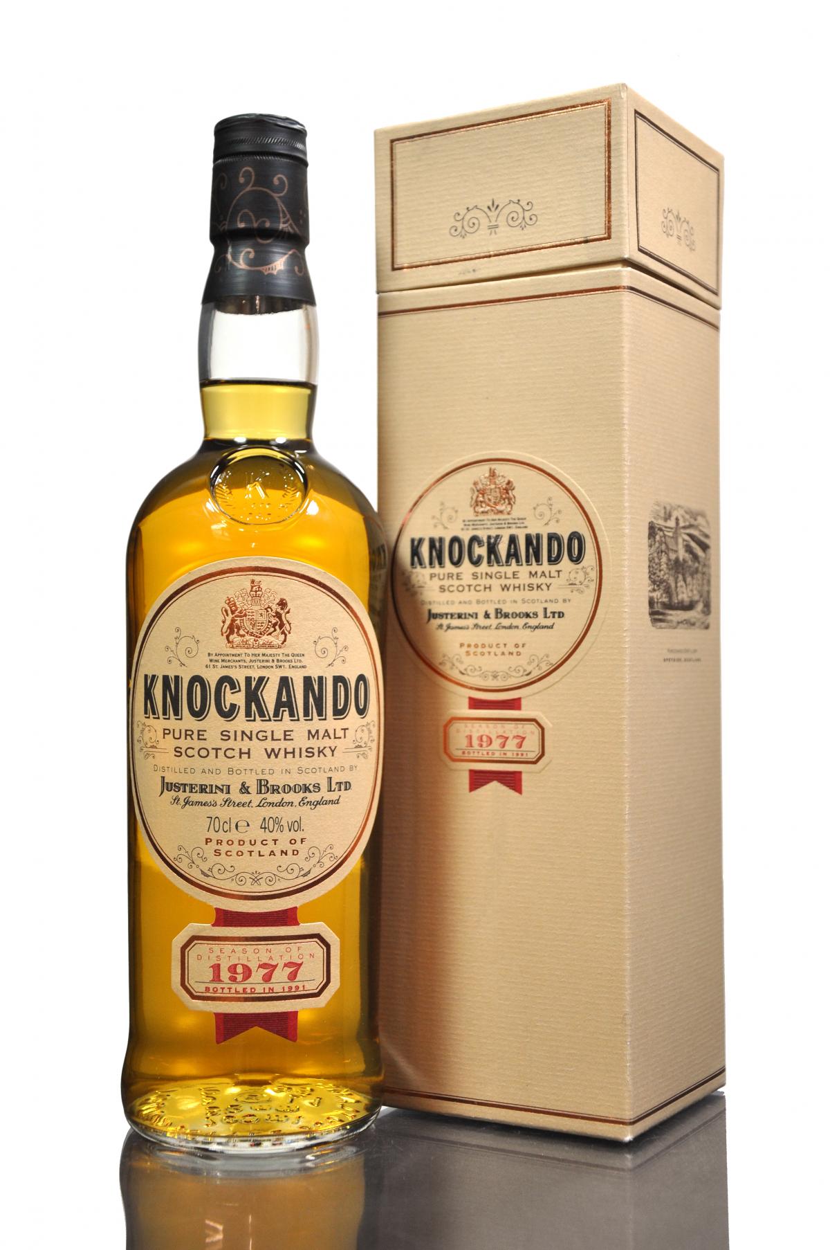 knockando 1977-1991