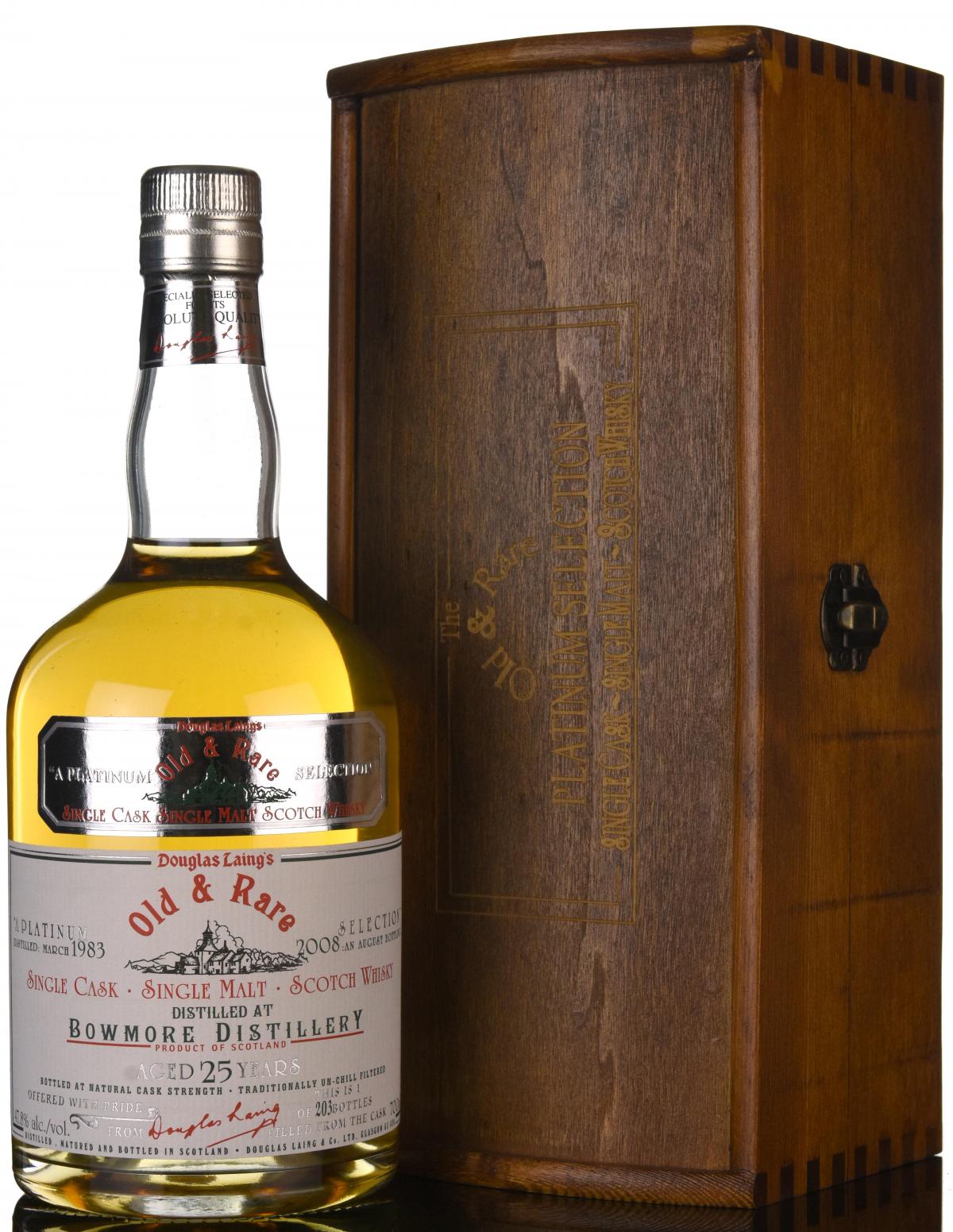 Bowmore 1983-2008 - 25 Year Old - Douglas Laing - Old & Rare Platinum Selection