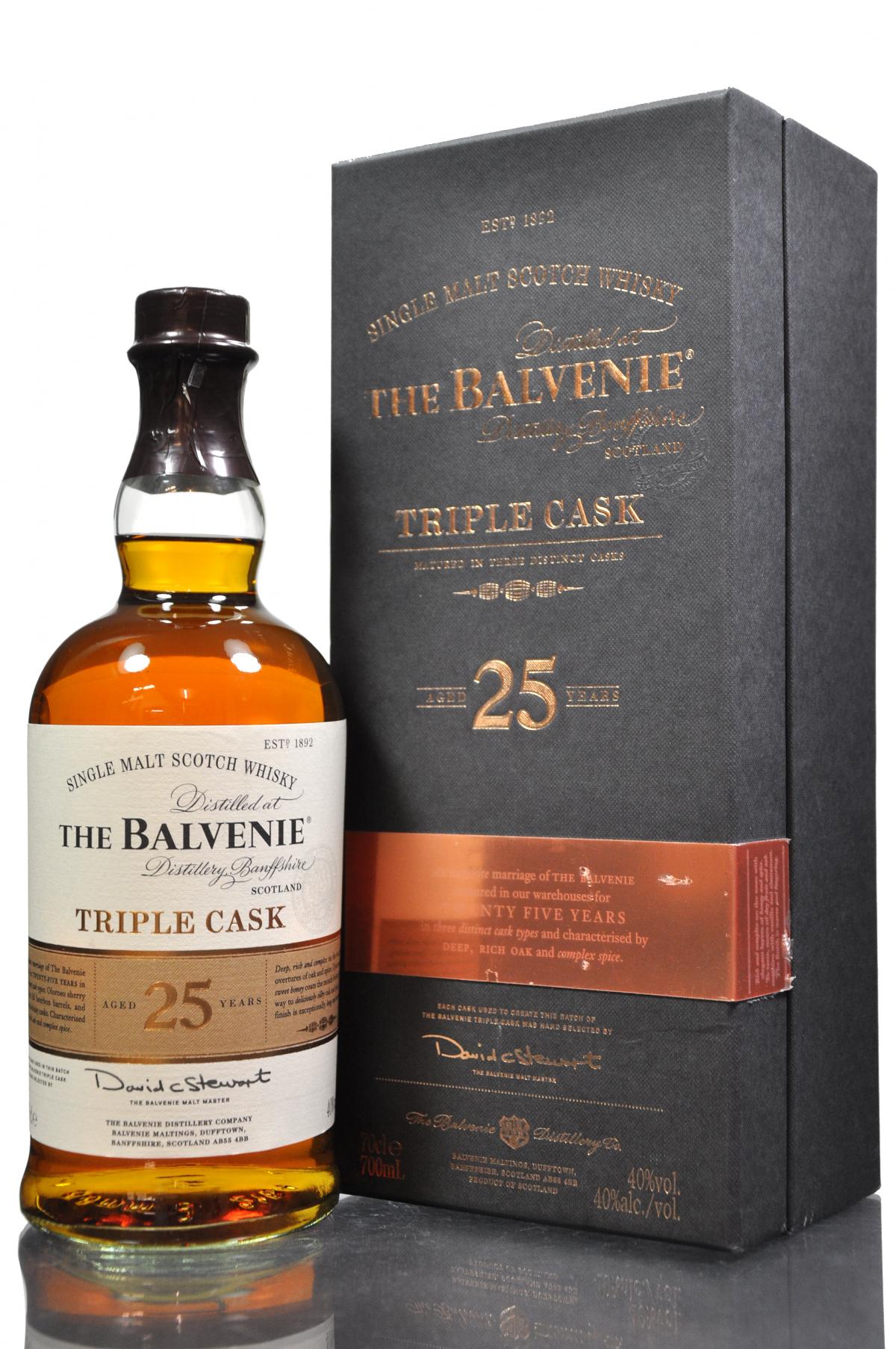 Balvenie 25 Year Old - Triple Cask