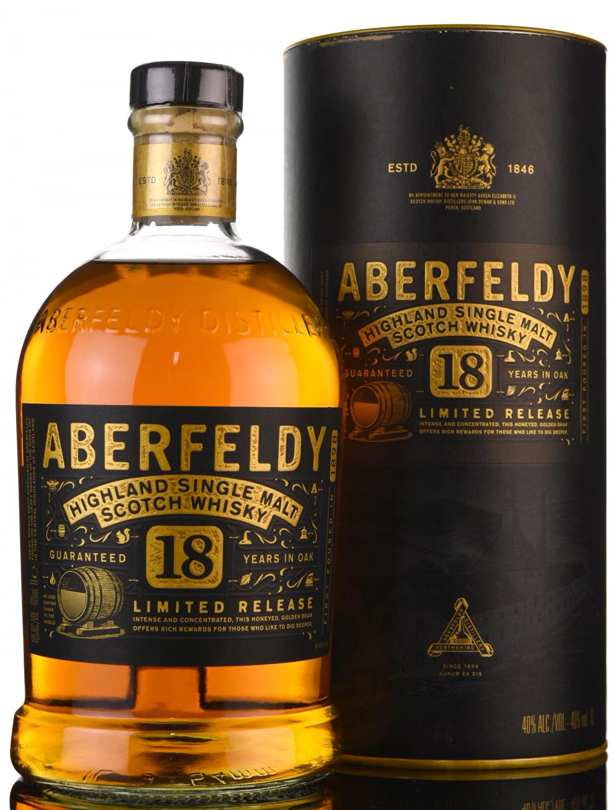Aberfeldy 18 Year Old - 1 Litre