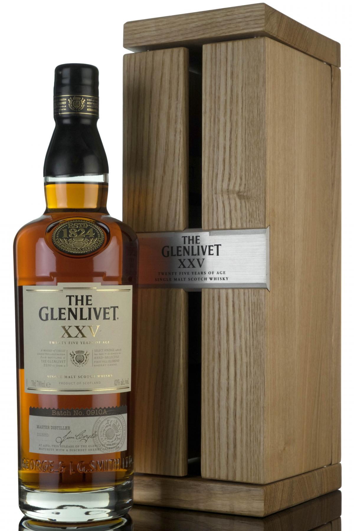 Glenlivet 25 Year Old - XXV