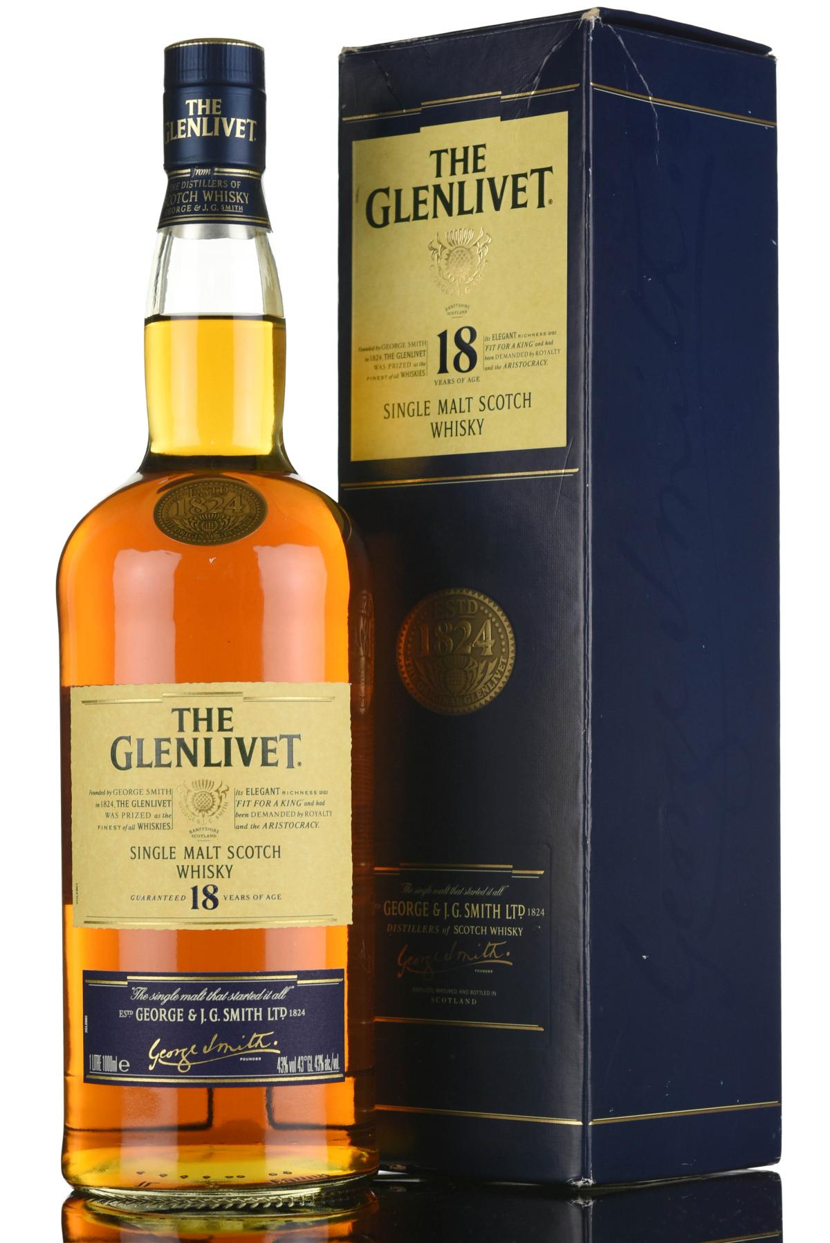 Glenlivet 18 Year Old - 2000s - 1 Litre