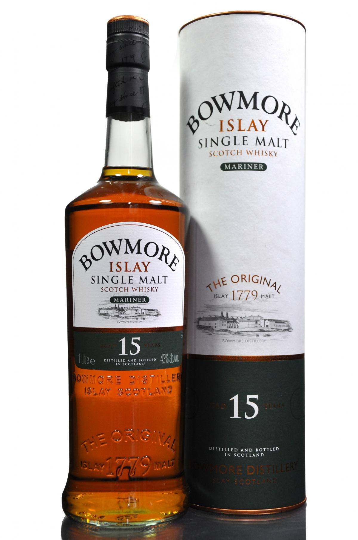 Bowmore 15 Year Old - Mariner - 2010s - 1 Litre