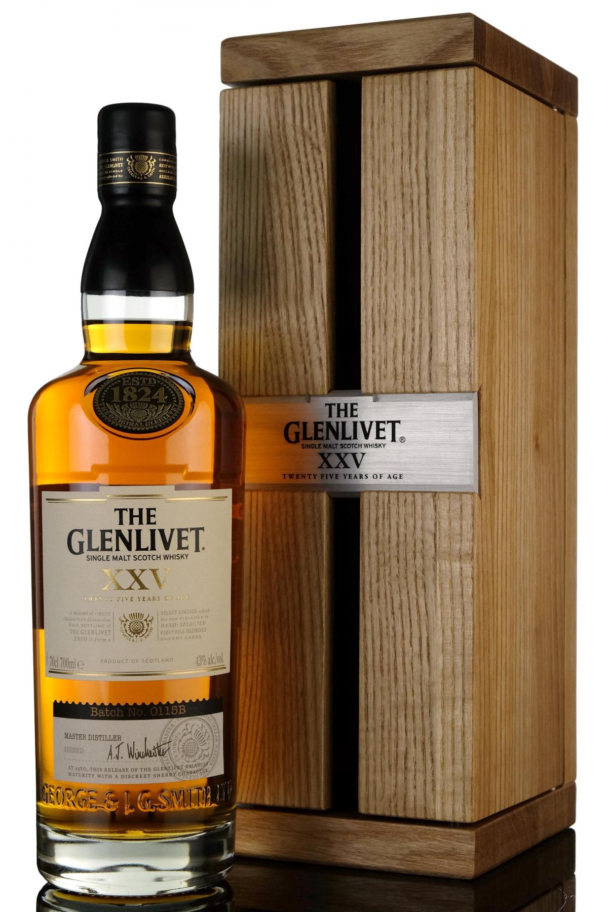 Glenlivet 25 Year Old - XXV