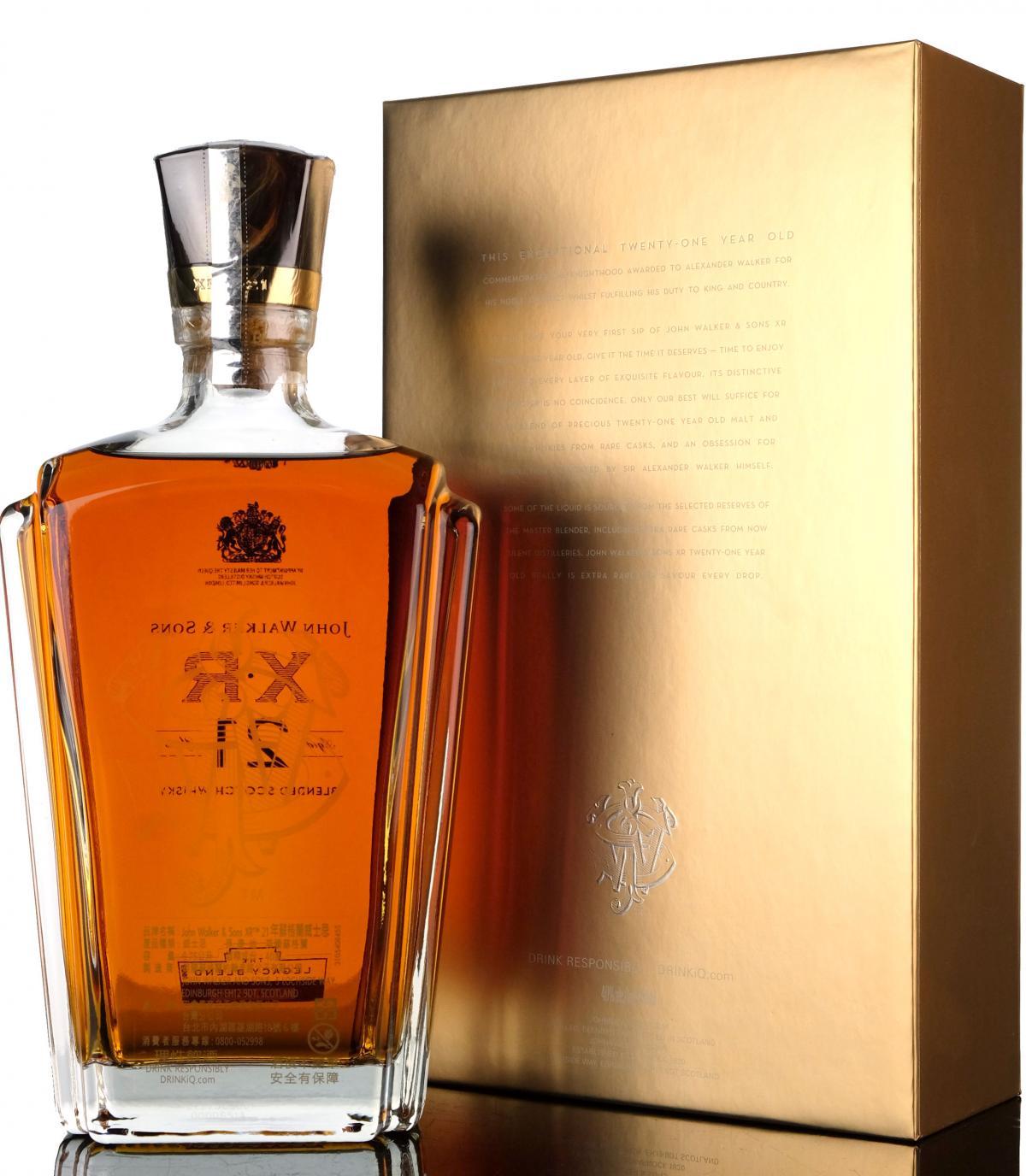 Johnnie Walker 21 Year Old - XR