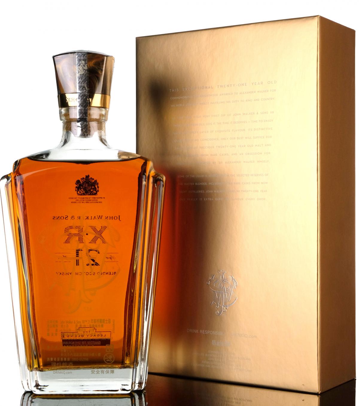 Johnnie Walker 21 Year Old - XR