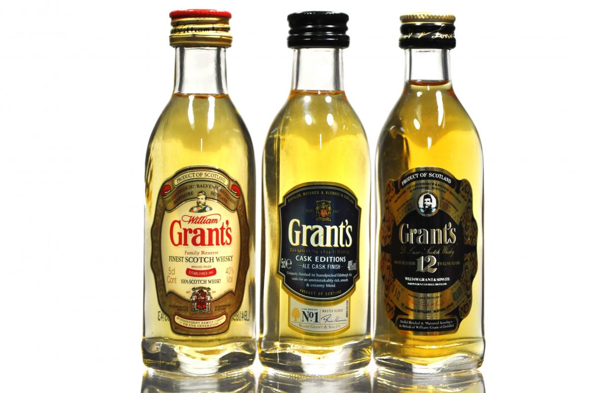 3 x Grants Miniatures