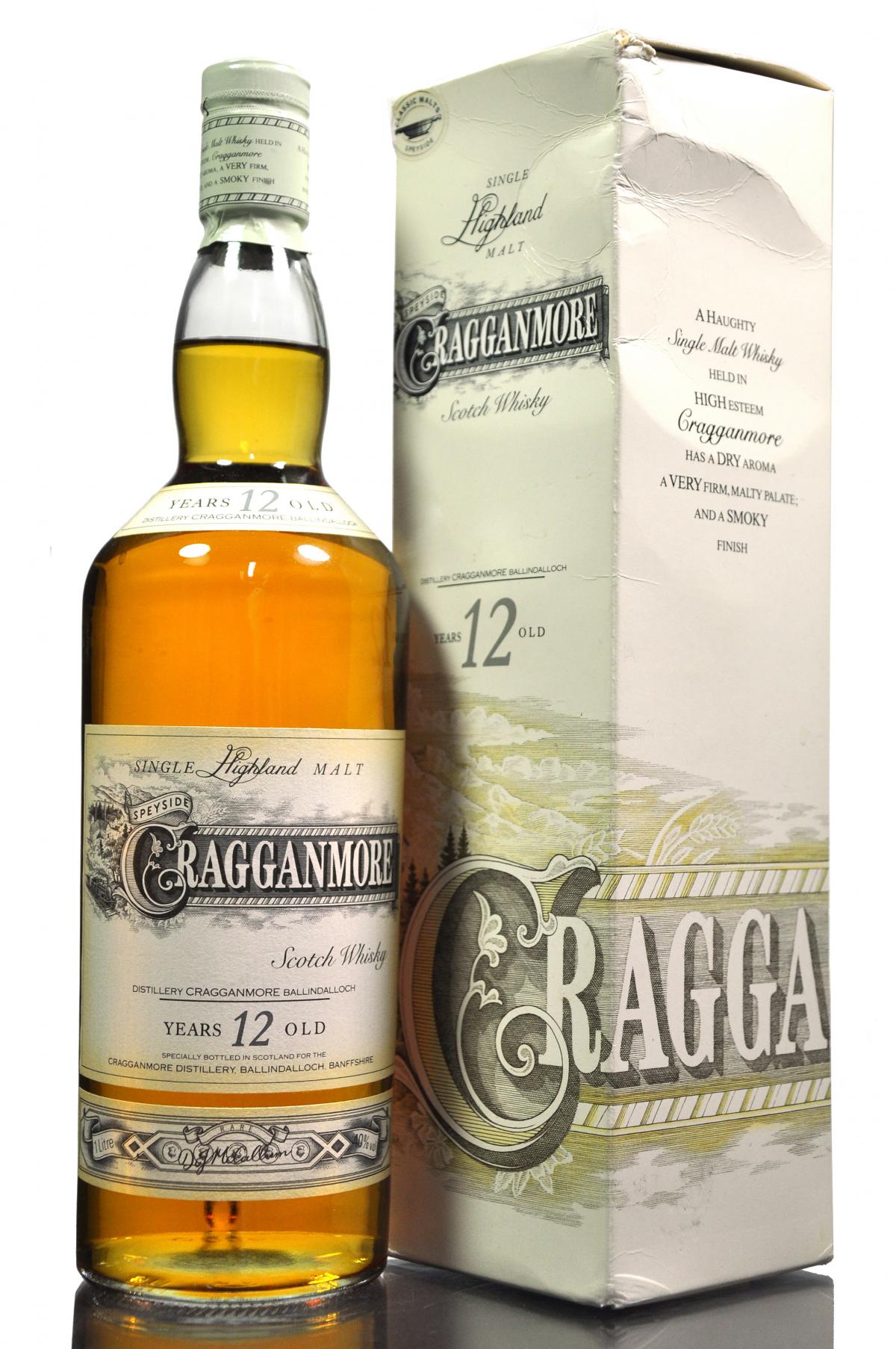 Cragganmore 12 Year Old - 1 Litre