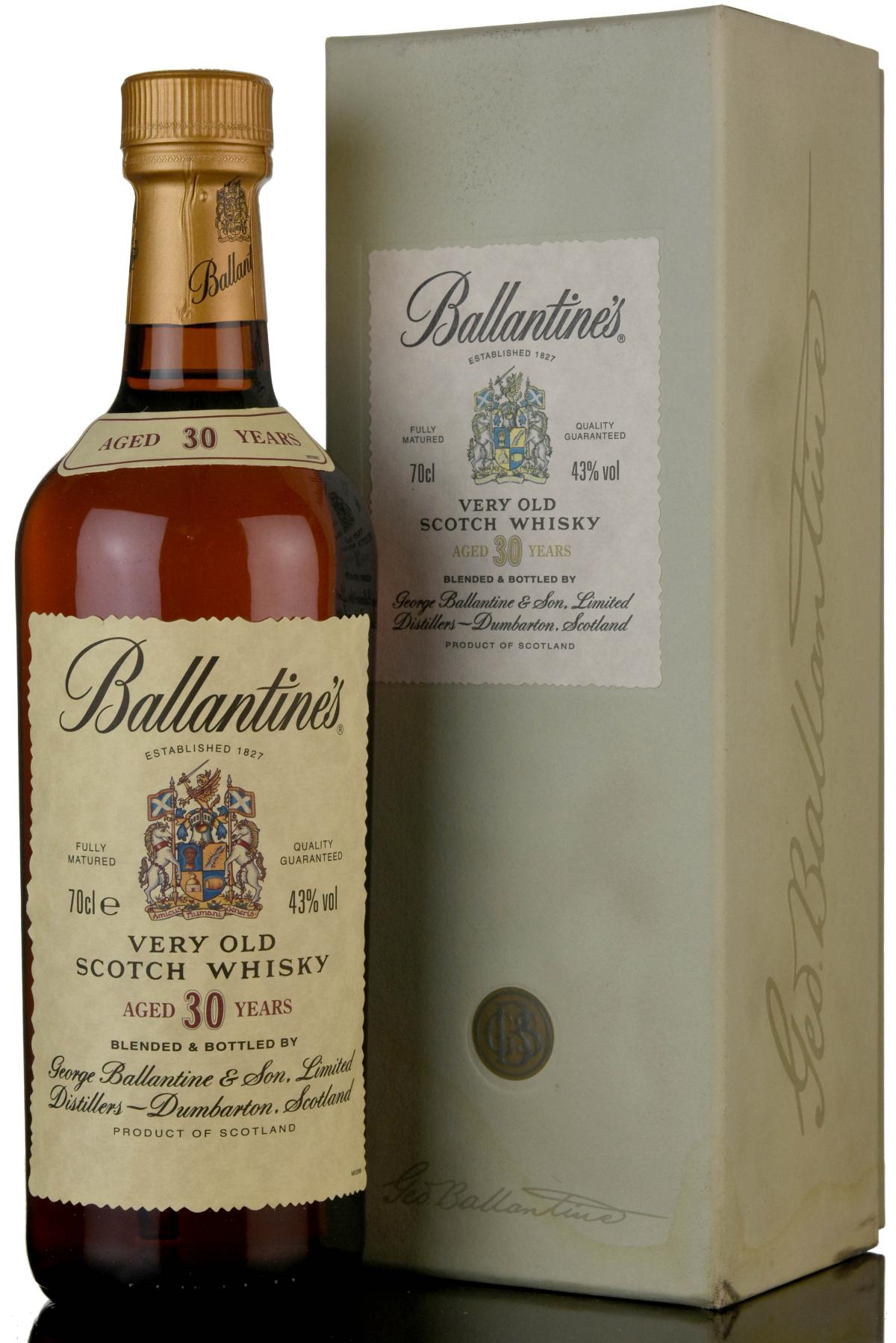 Ballantines 30 Year Old