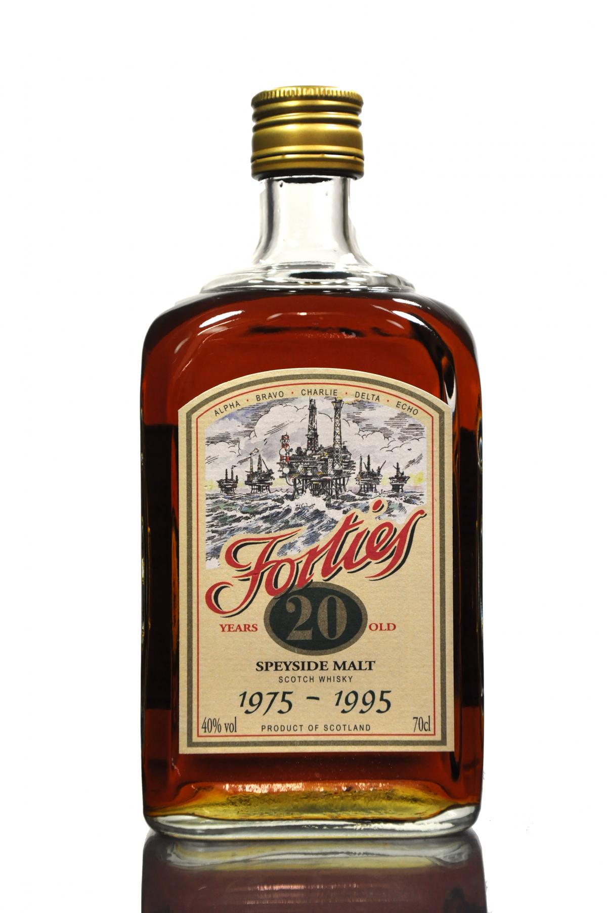 Glenfarclas Forties 1975-1995 - 20 Year Old - BP Oil