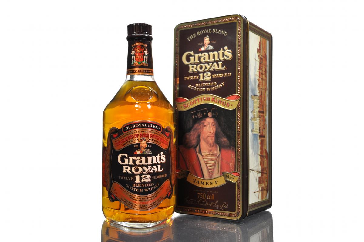 Grants Royal 12 Year Old - 1980s