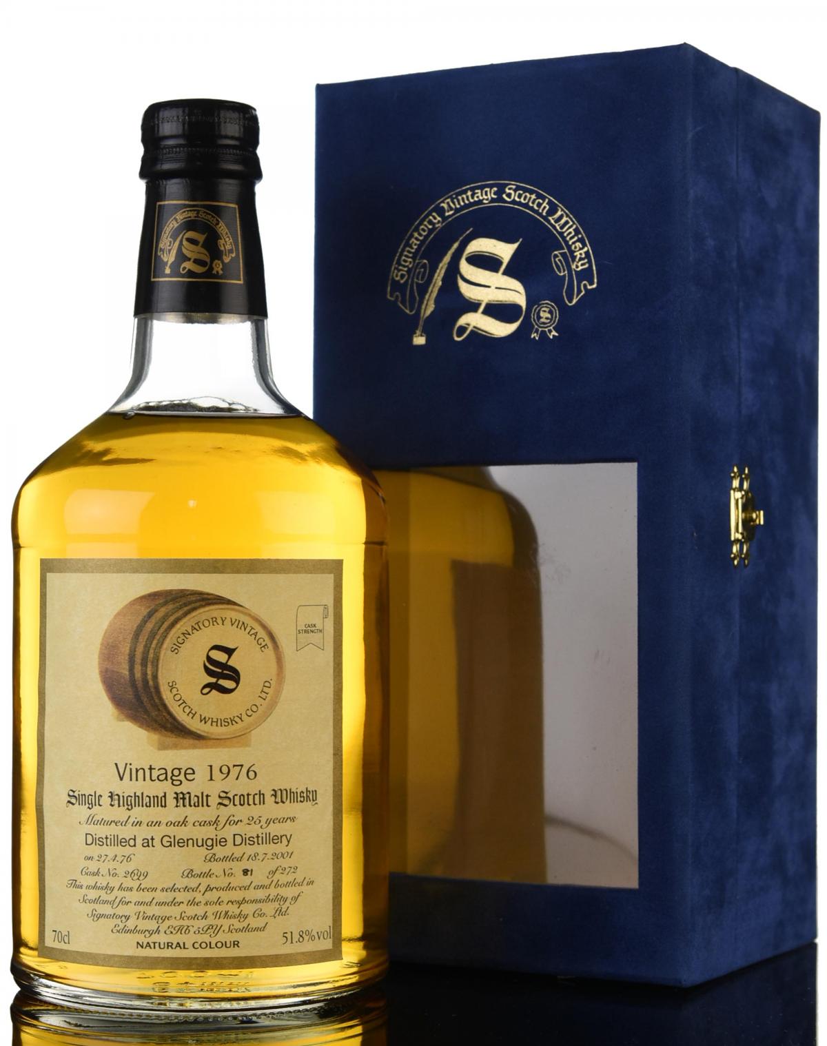 Glenugie 1976-2001 - 25 Year Old - Signatory Vintage