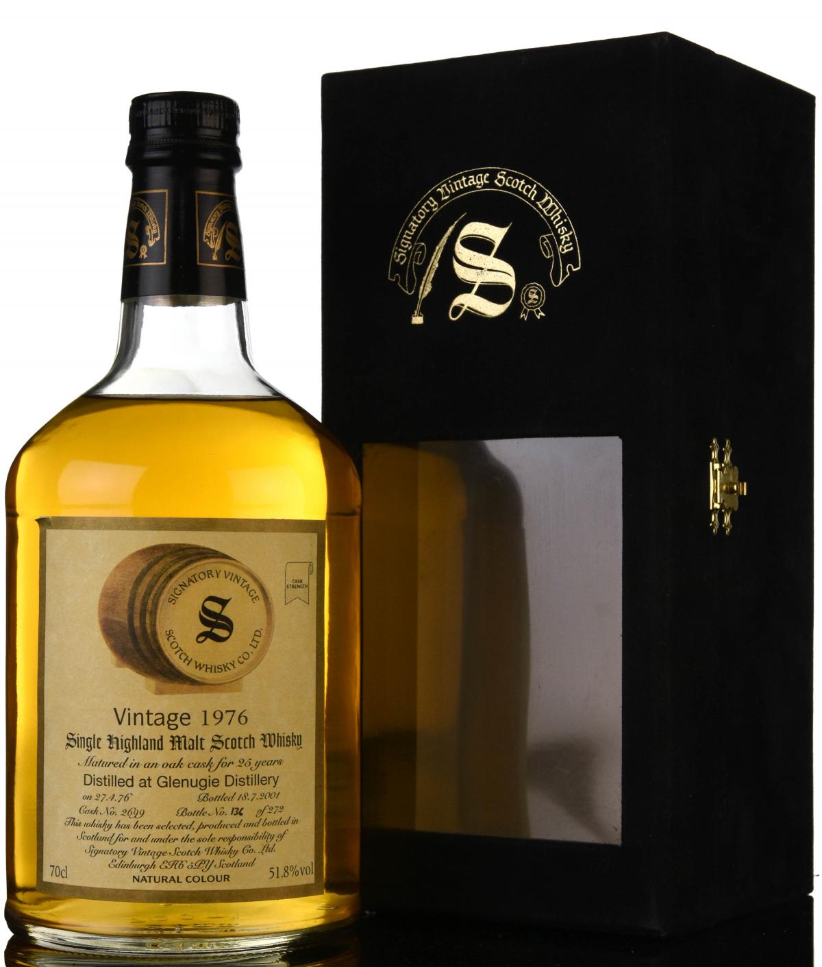 Glenugie 1976-2001 - 25 Year Old - Signatory Vintage