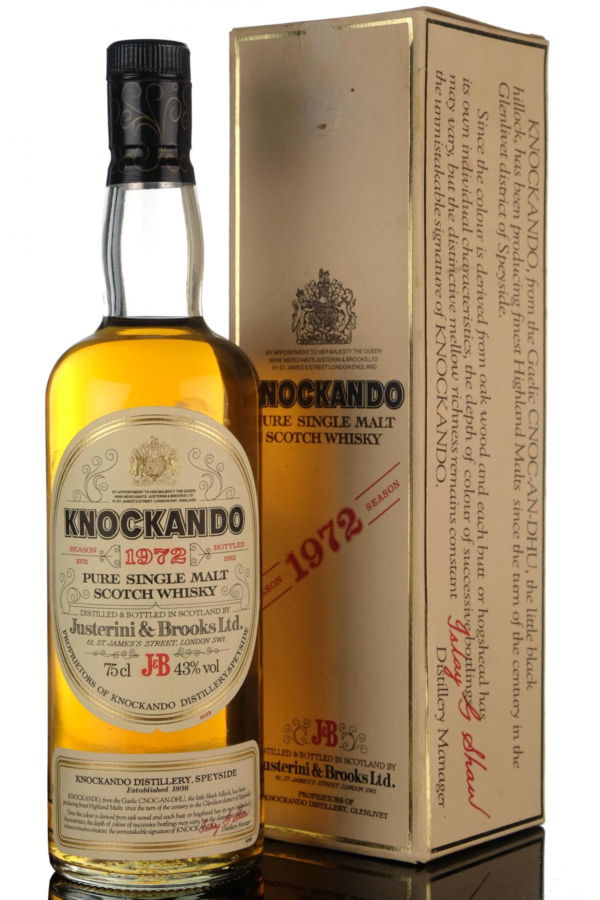 Knockando 1972-1983