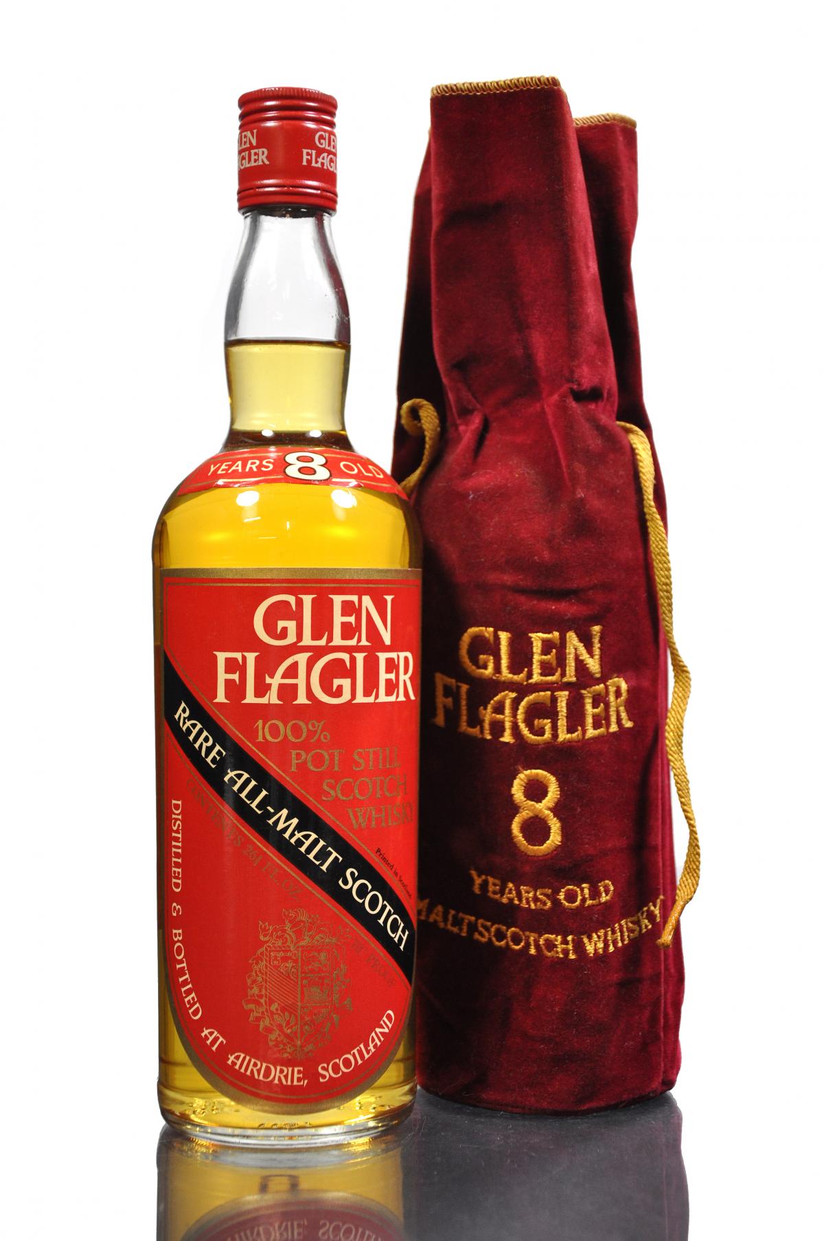 Glen Flagler 8 Year Old - All Malt - 1970s