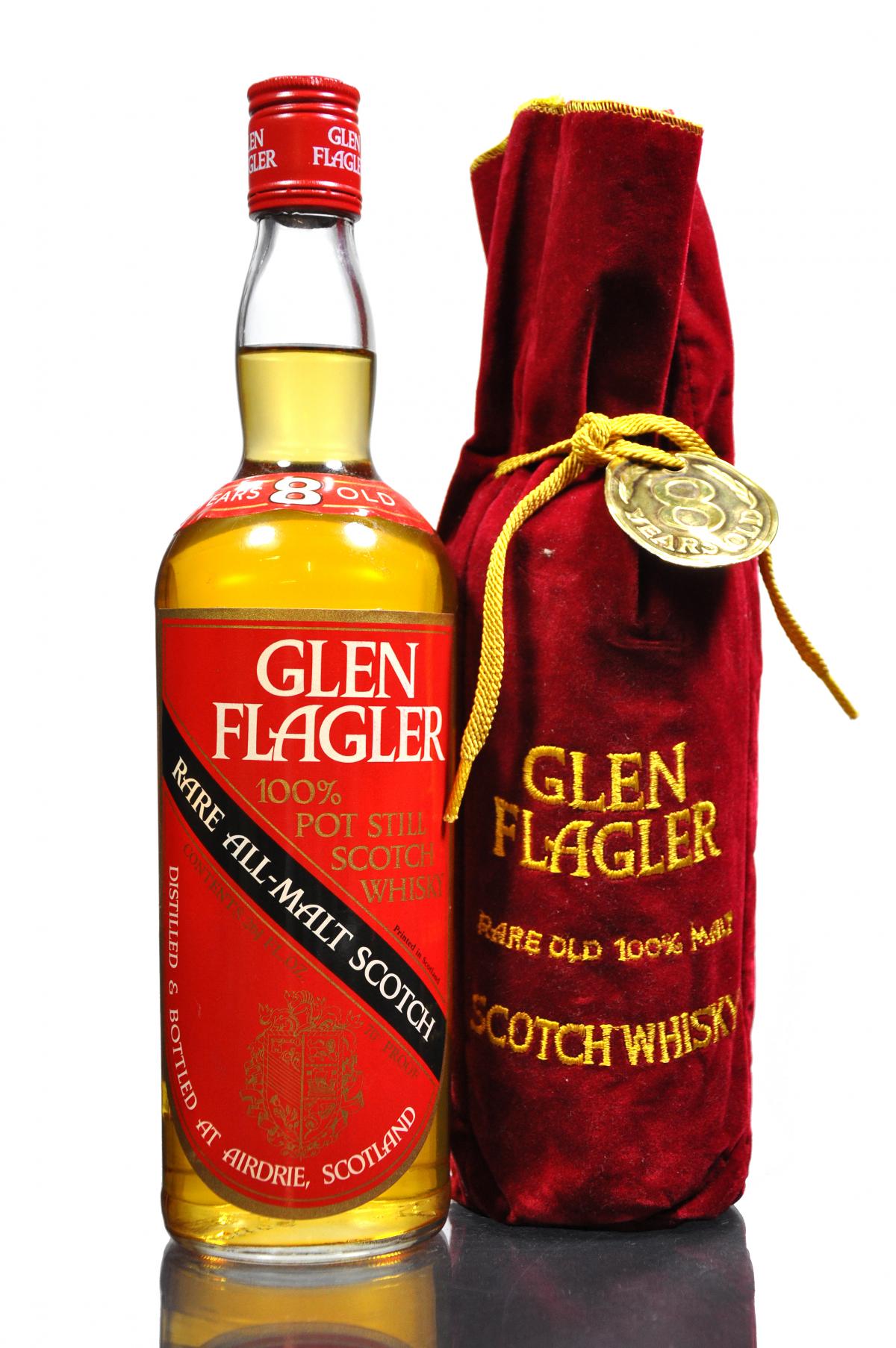 Glen Flagler 8 Year Old - All Malt - 1970s