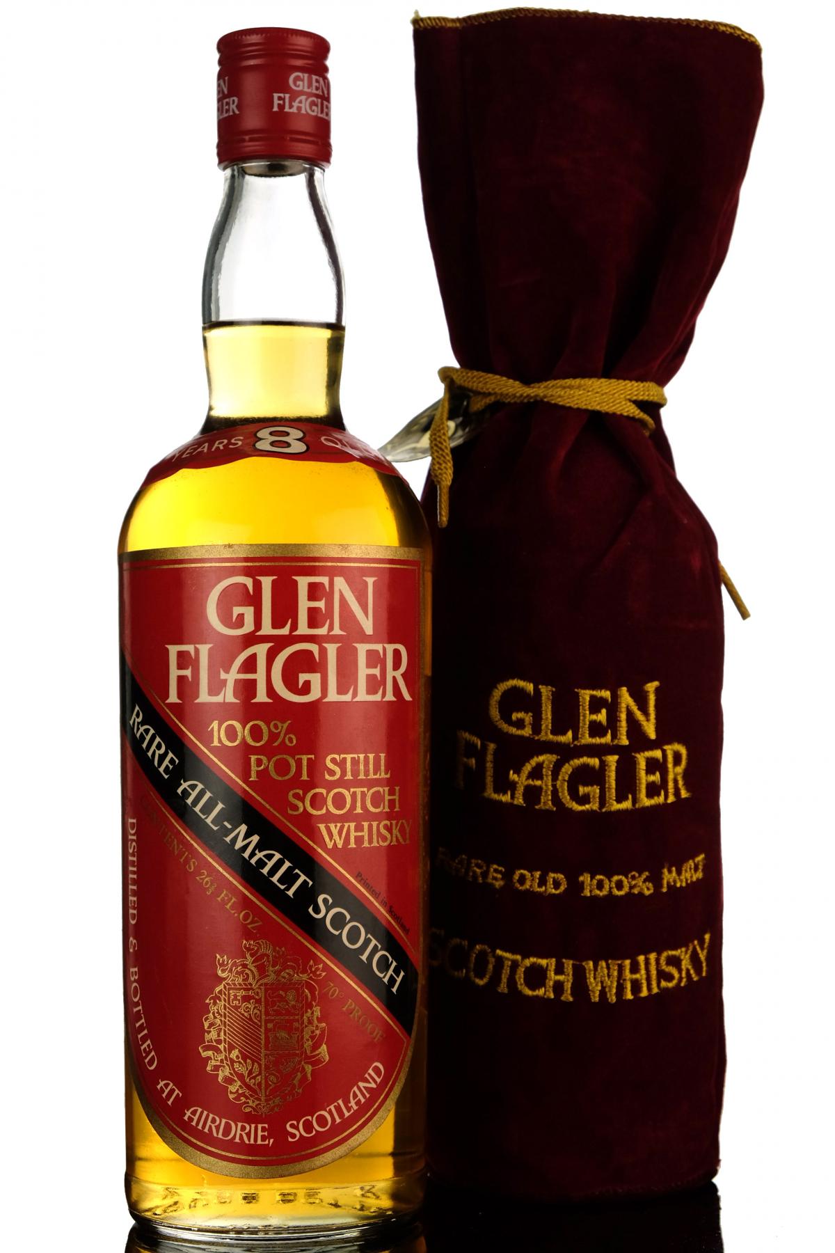 Glen Flagler 8 Year Old - All Malt - 1970s