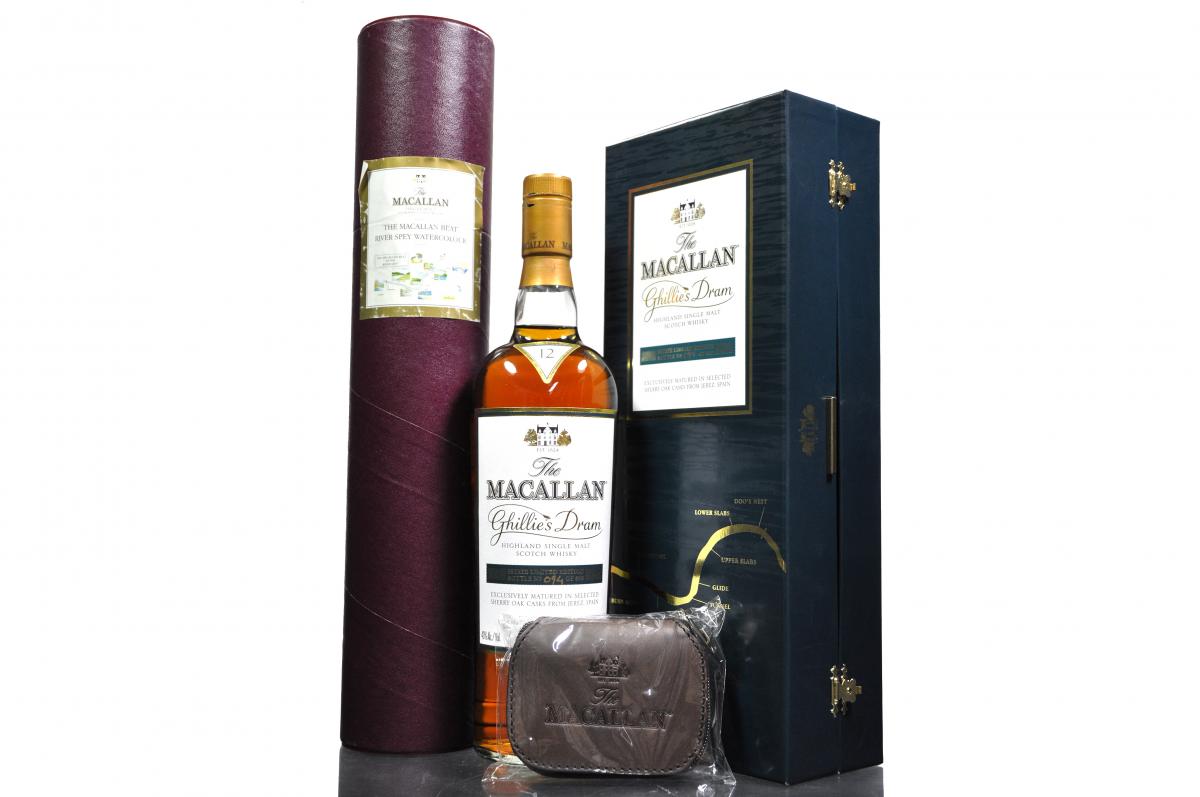 Macallan Ghillies Dram - With Print And Fly Pouch