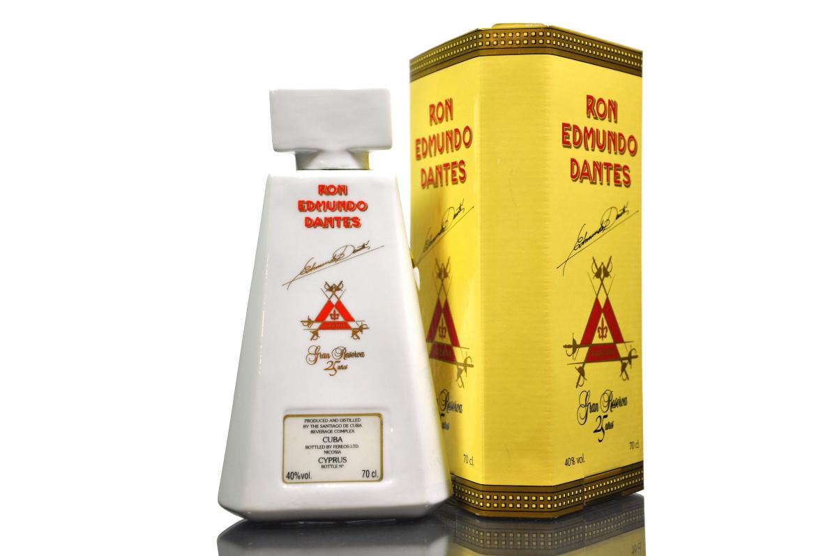 Ron Edmundo Dantes - 25 Year Old - Cuban Rum