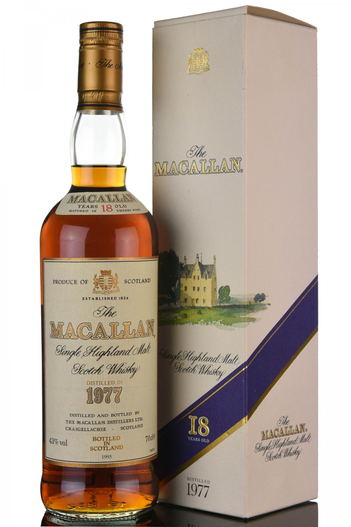 Macallan 1977-1995 - 18 Year Old