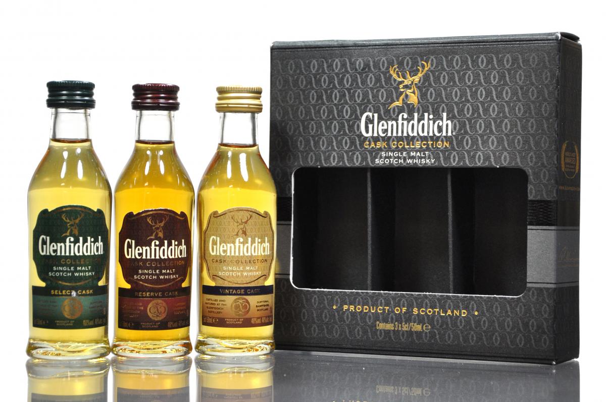 Glenfiddich Cask Collection Miniature Pack