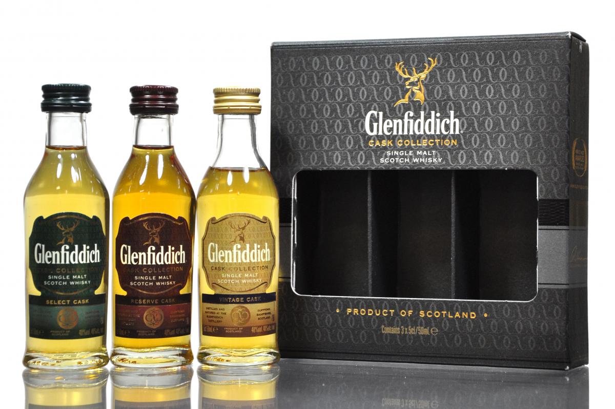 Glenfiddich Cask Collection Miniature Pack