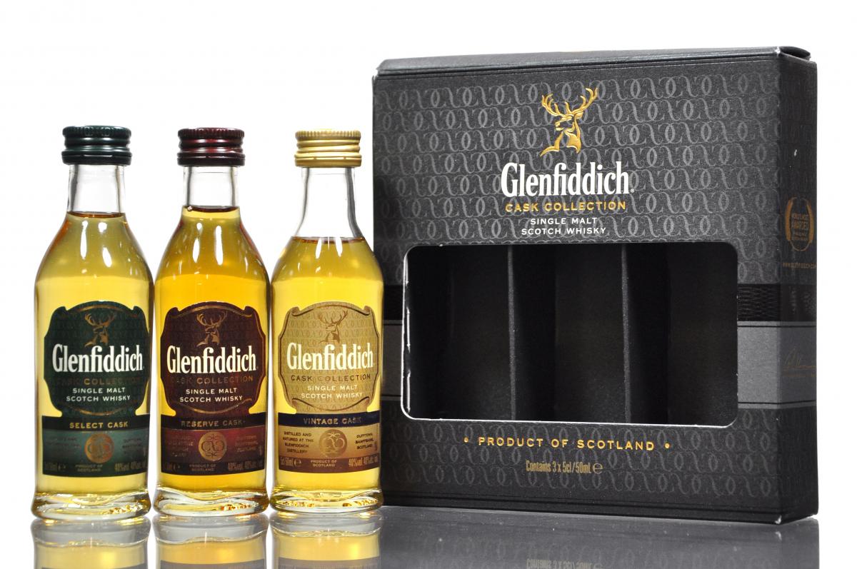 Glenfiddich Cask Collection Miniature Pack