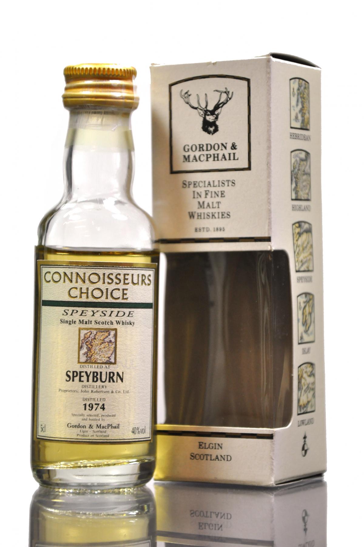 Speyburn 1974 - Connoisseurs Choice Miniature