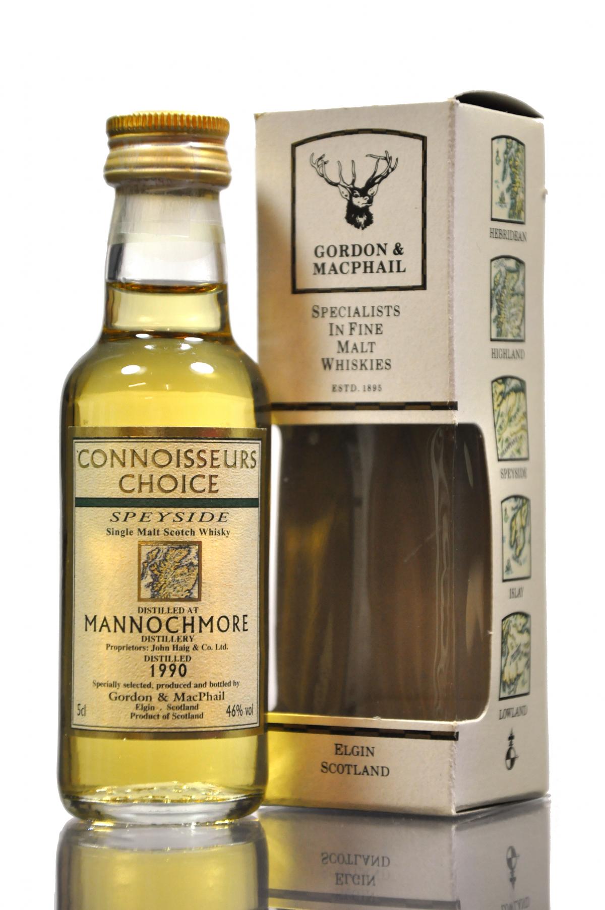 Mannochmore 1990 - Connoisseurs Choice Miniature