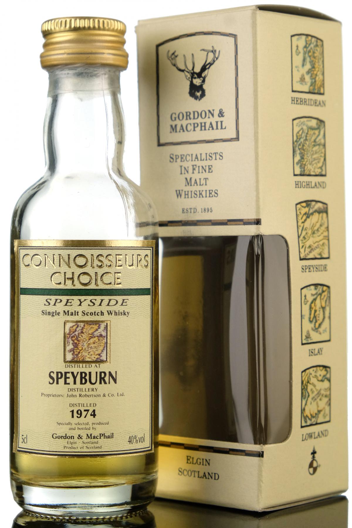 Speyburn 1974 - Connoisseurs Choice Miniature