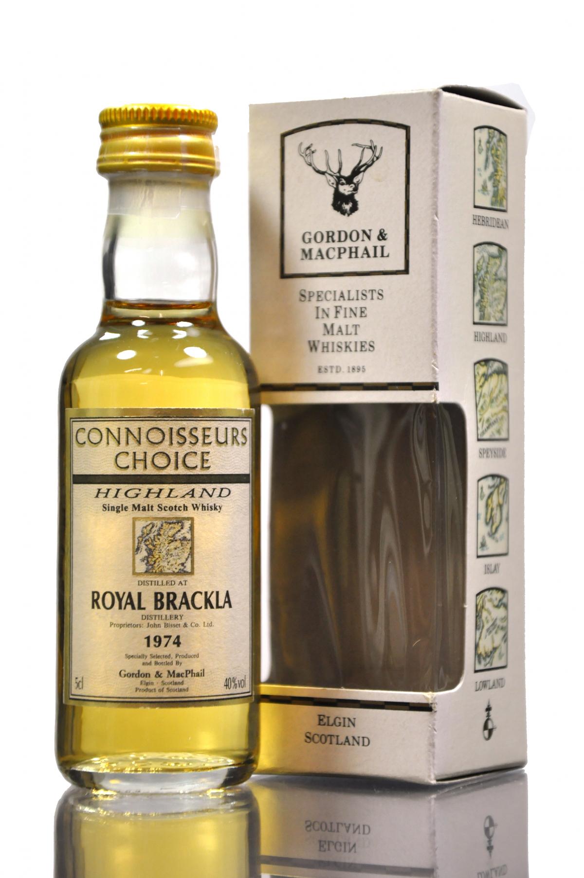 Royal Brackla 1974 - Connoisseurs Choice Miniature
