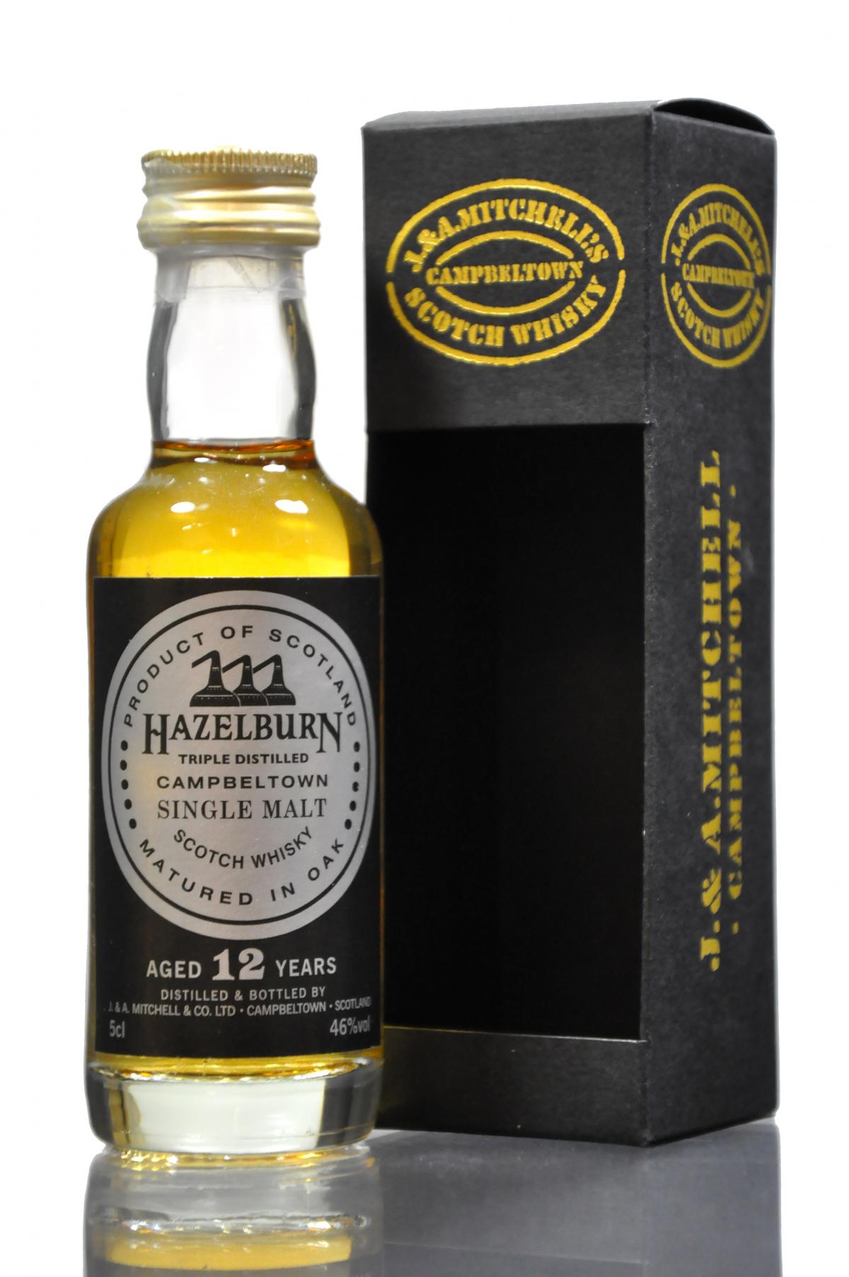 Hazelburn 12 Year Old Miniature