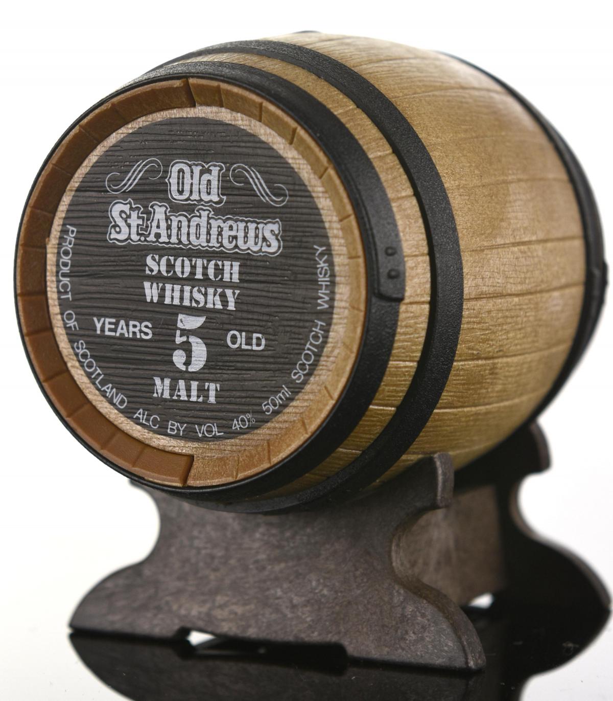 Old St Andrews Whisky Barrel - 5 Year Old Miniature