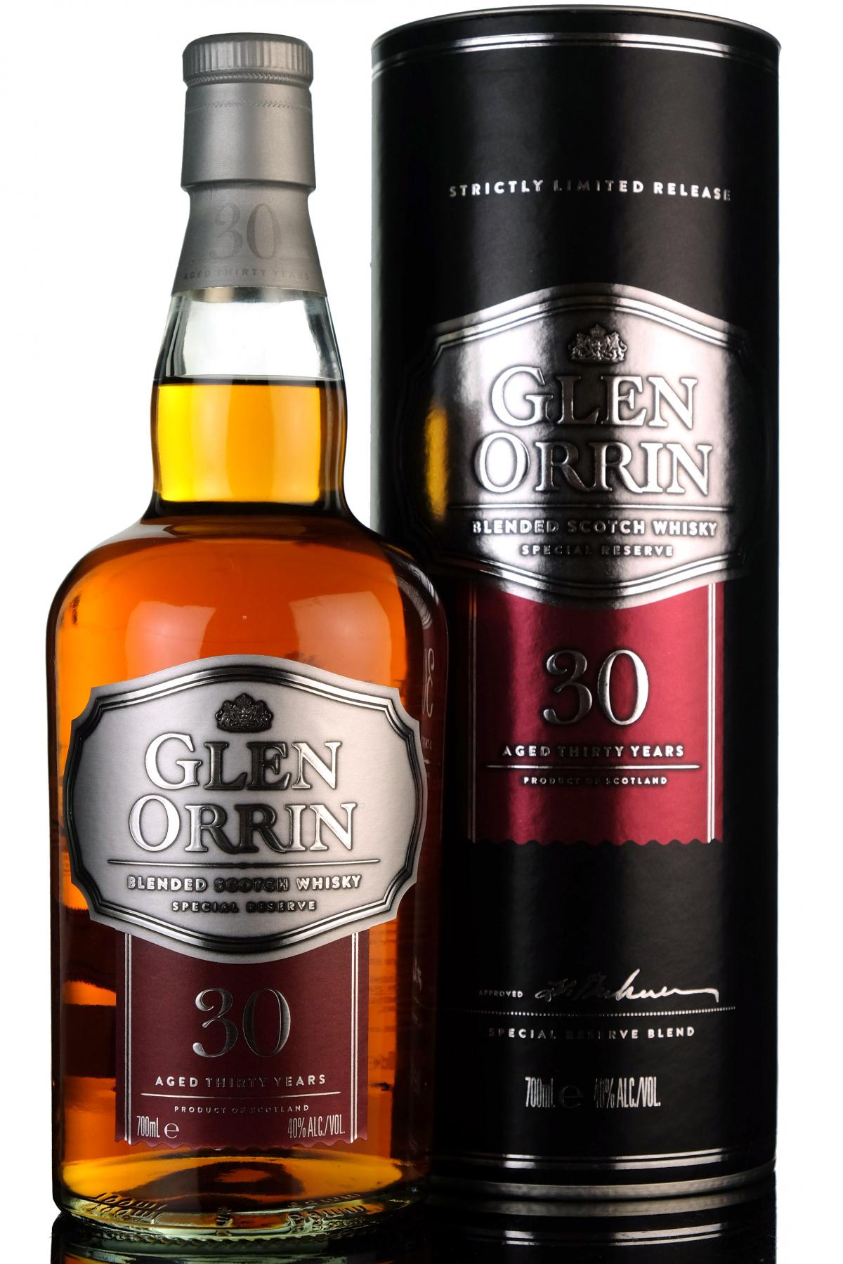 Glen Orrin 30 Year Old