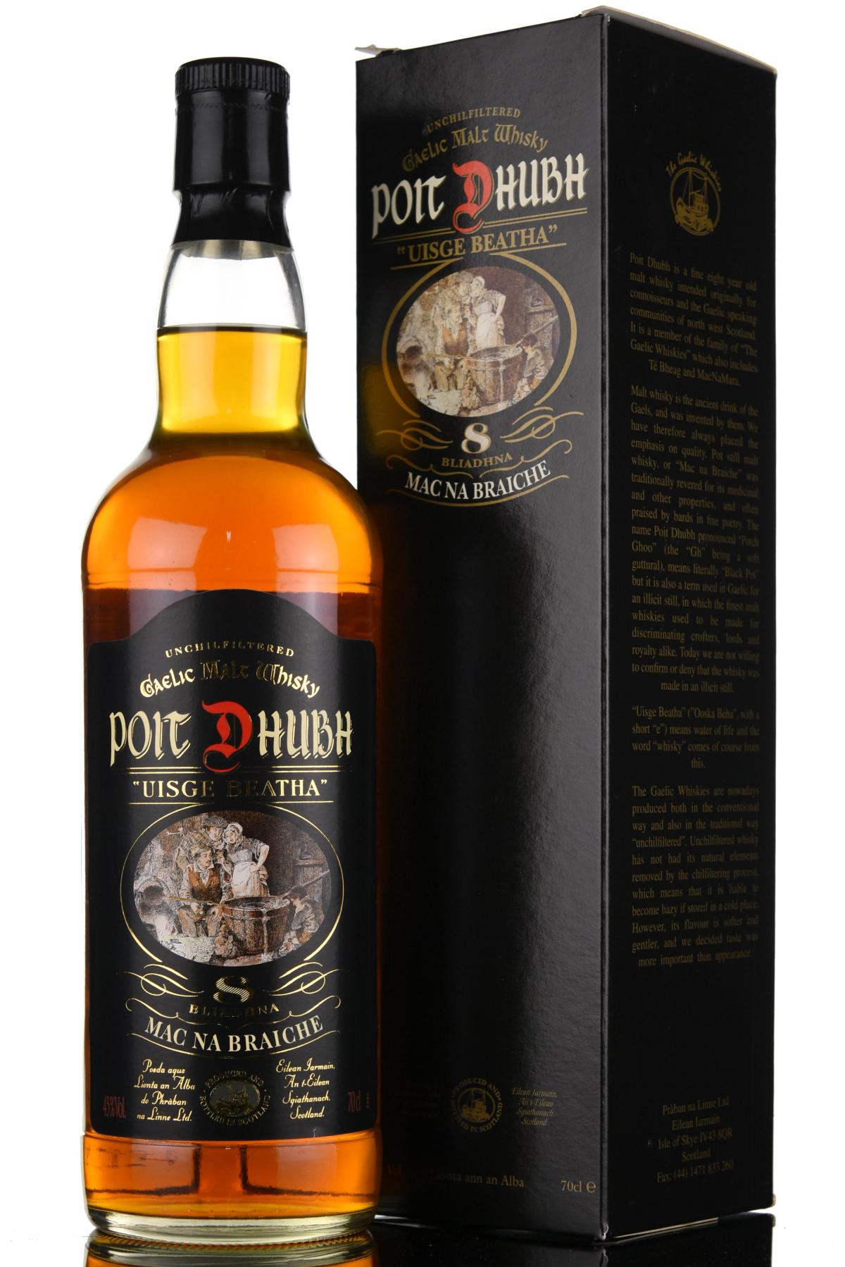 Poit Dhubh 8 Year Old