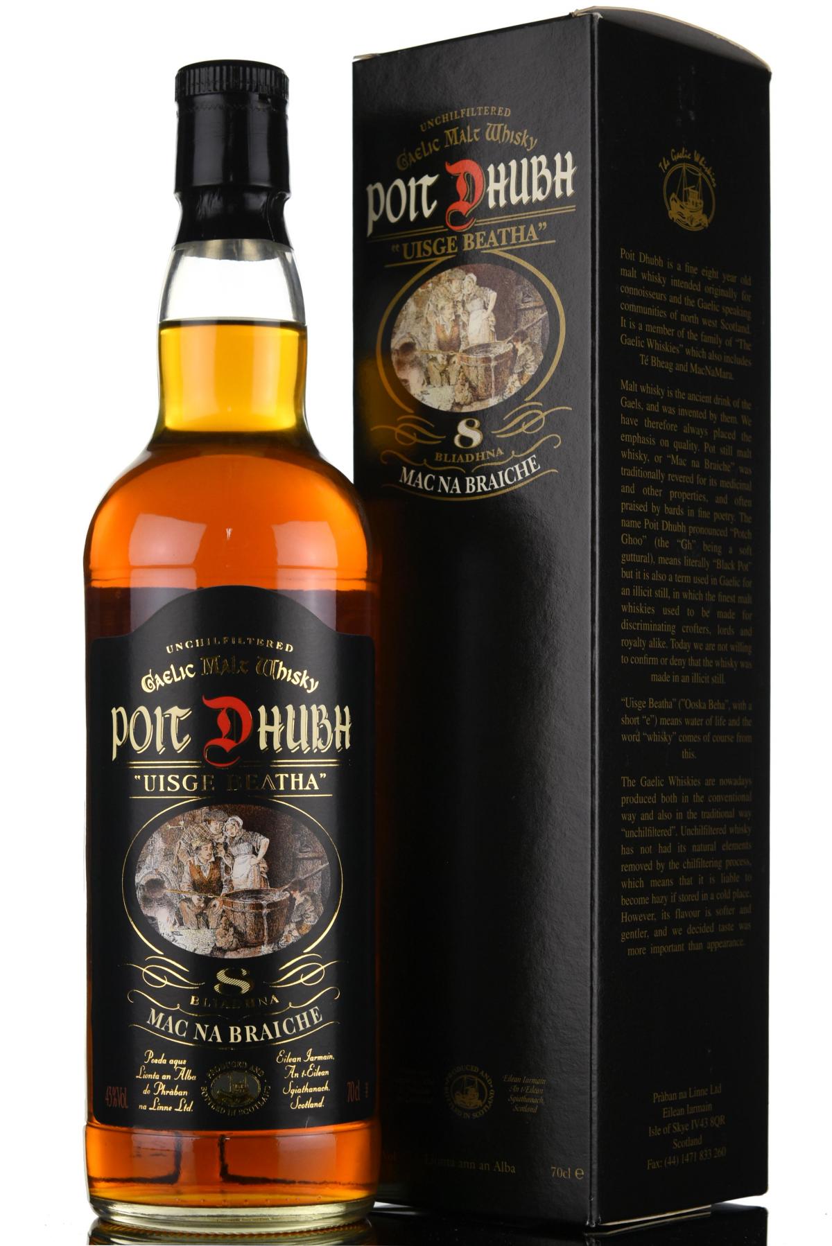 Poit Dhubh 8 Year Old