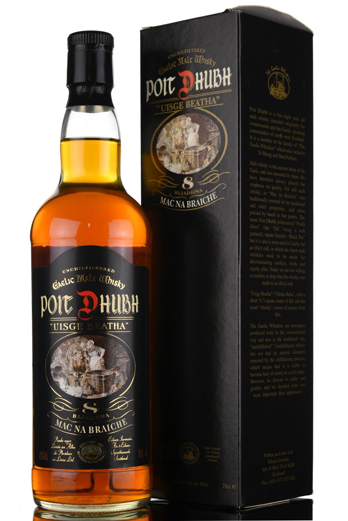 Poit Dhubh 8 Year Old