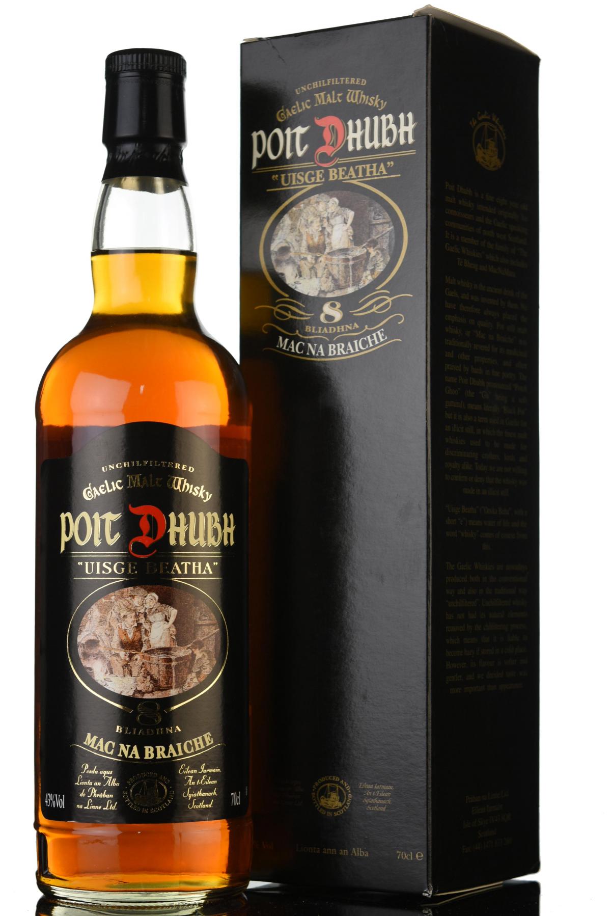 Poit Dhubh 8 Year Old