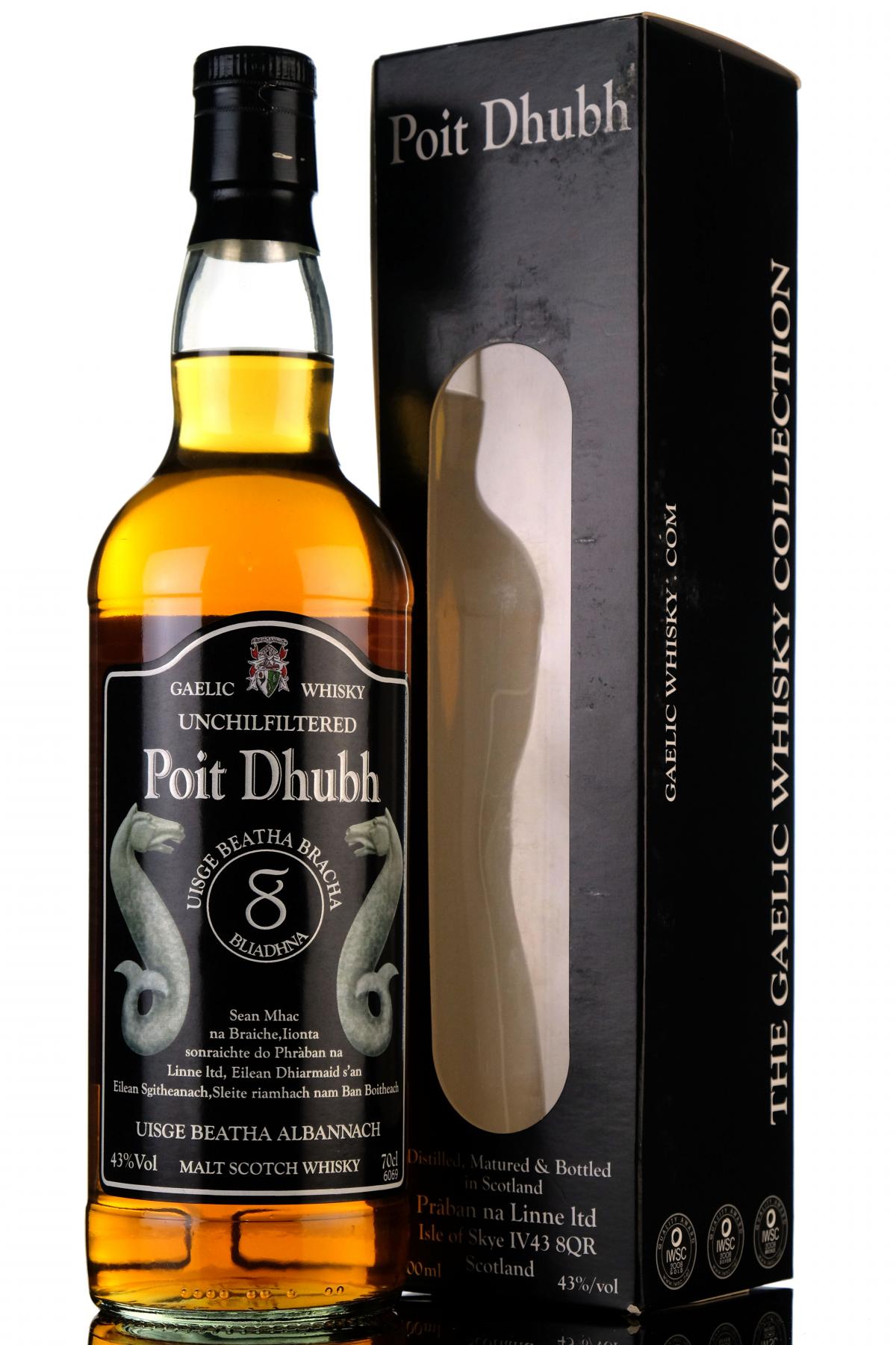 Poit Dhubh 8 Year Old