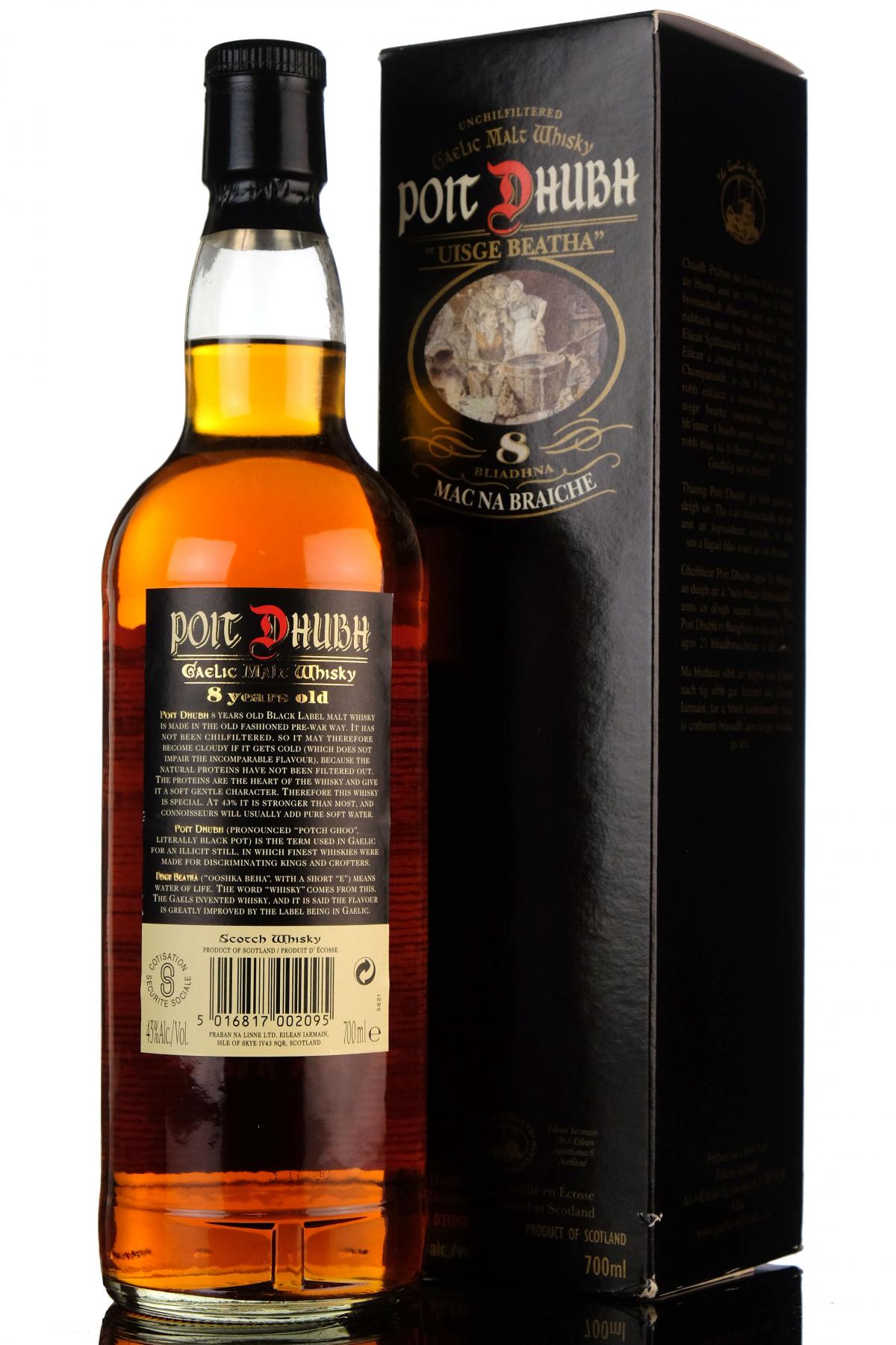 Poit Dhubh 8 Year Old
