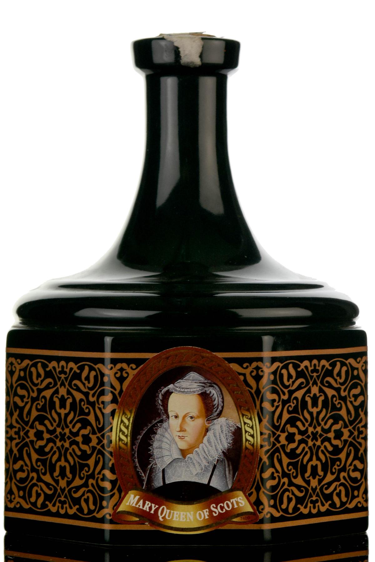 Glenfiddich Heritage Reserve Mary Queen Of Scots Ceramic 1990s