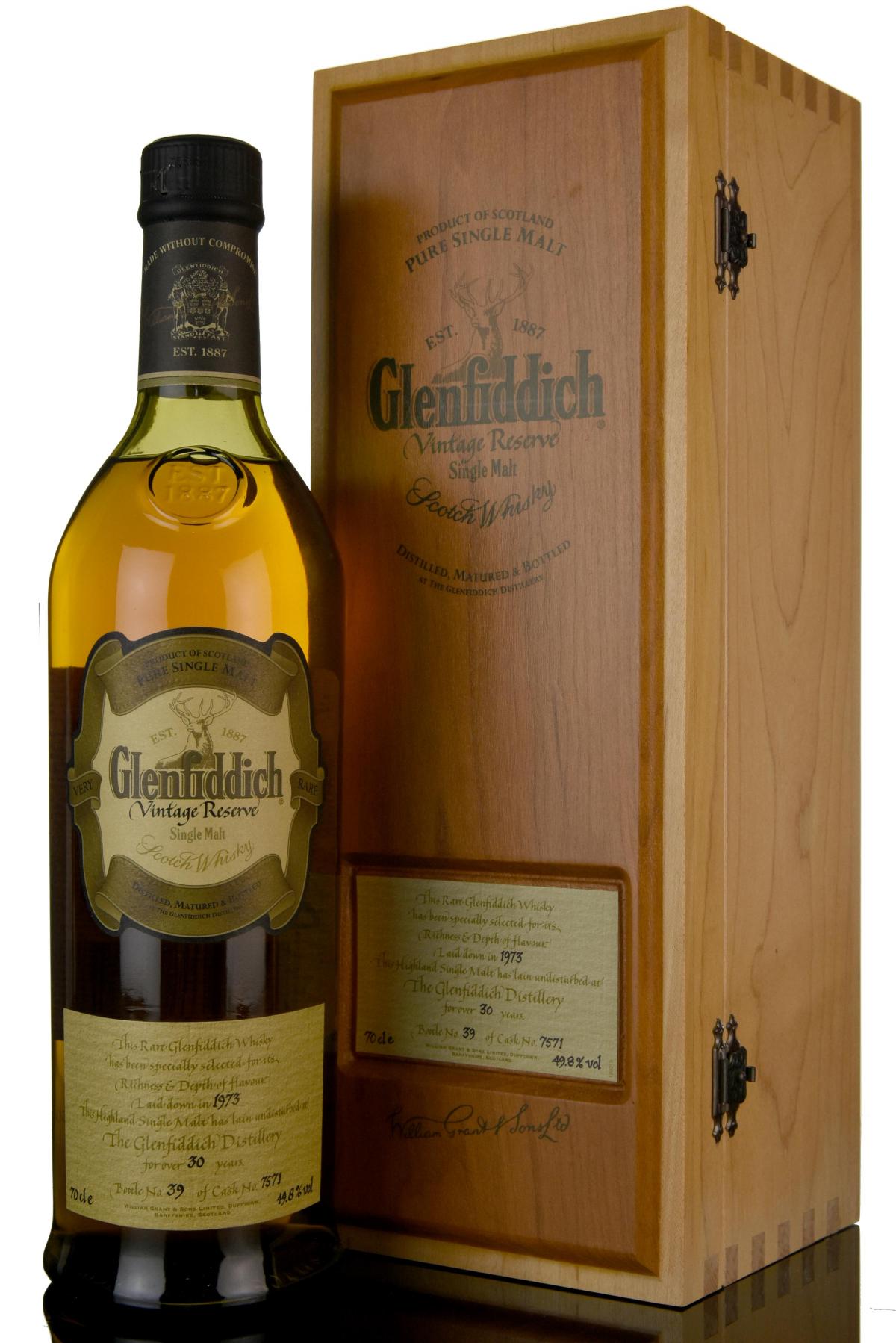 Glenfiddich 1973 30 Vintage Reserve Single Cask 7571